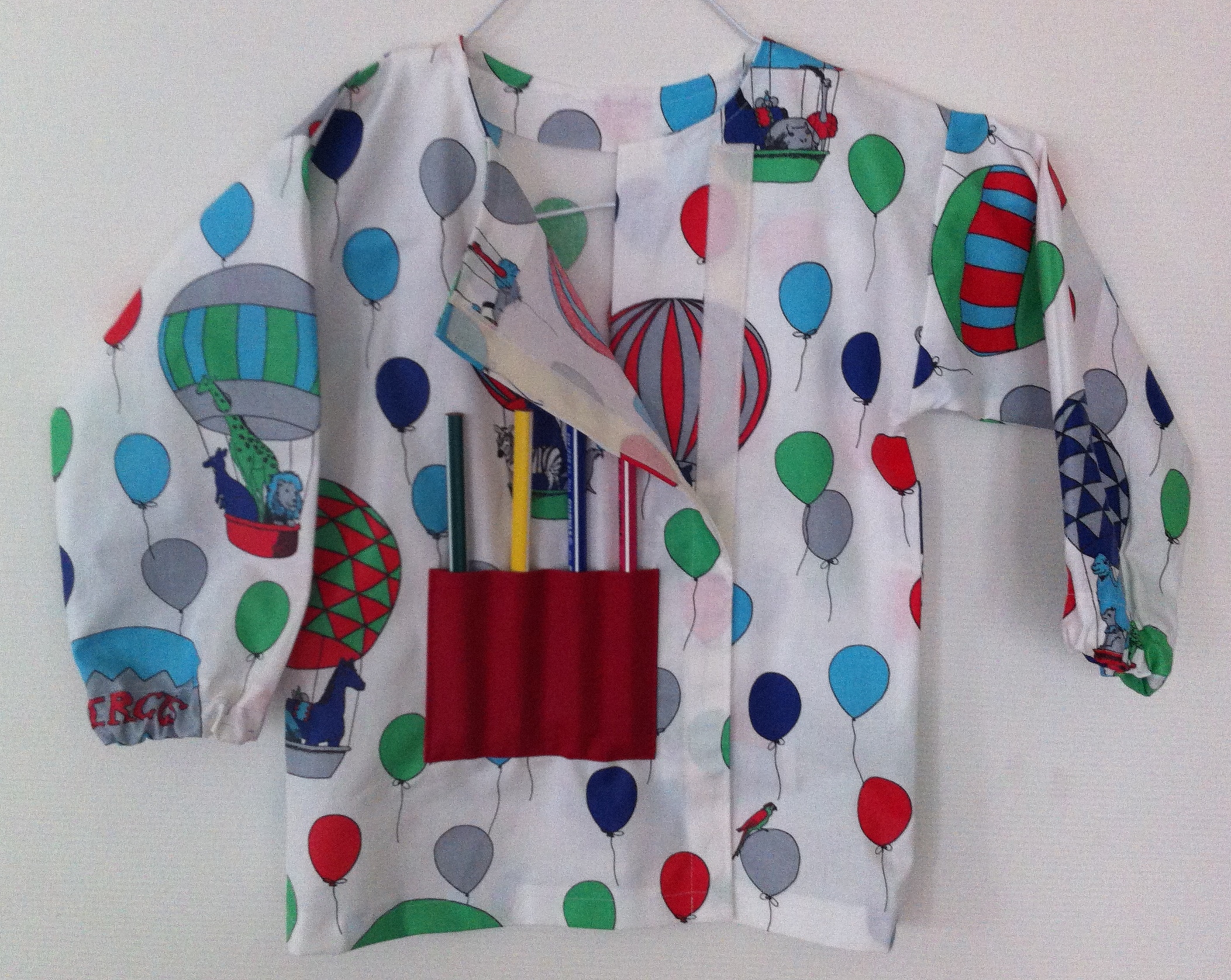 Blouse de peinture pour enfant 4 à 6 ans