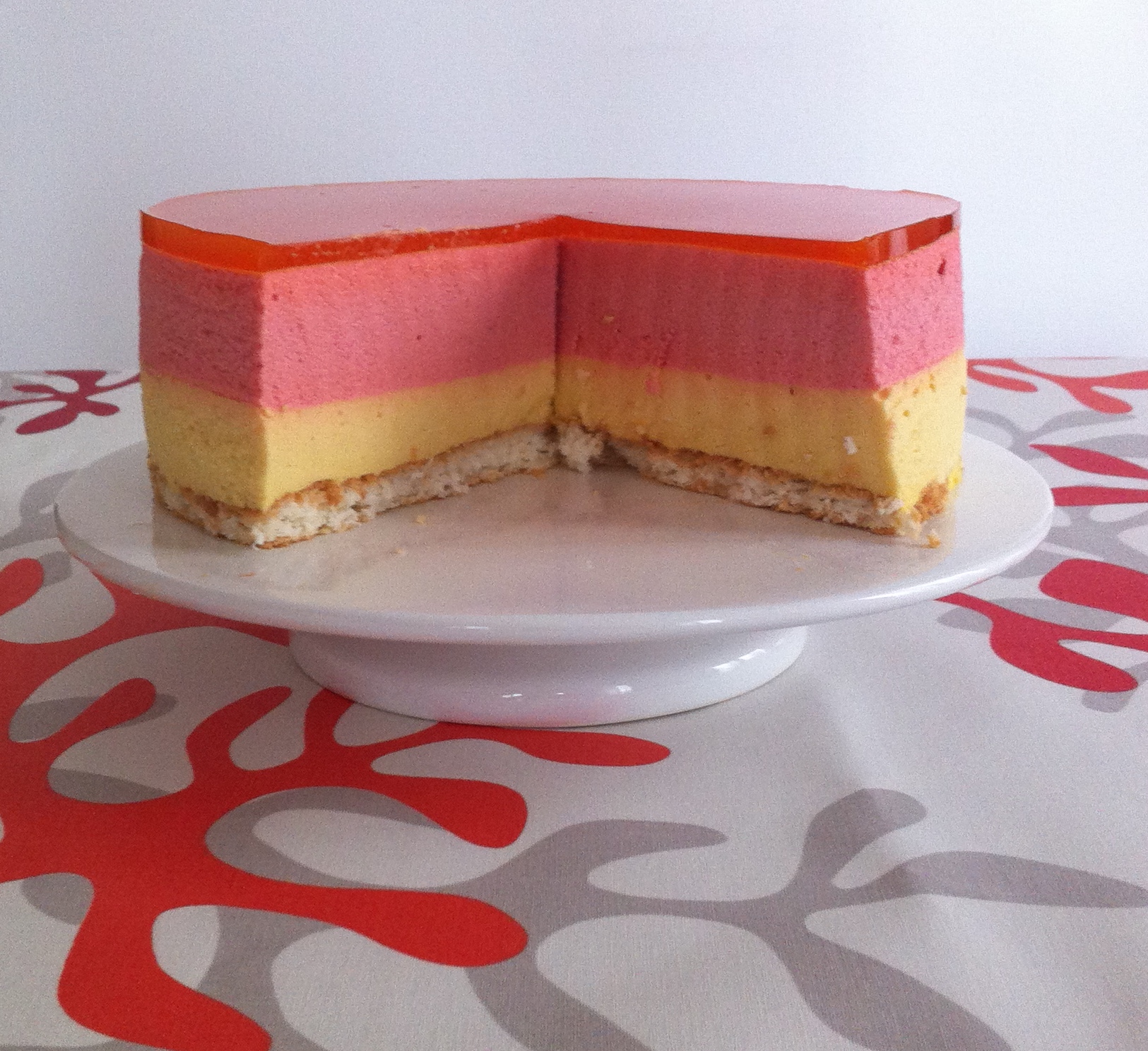 Un Bavarois Mangue Fraise Octavie A Paris Un Bavarois Mangue Fraise Octavie A Paris