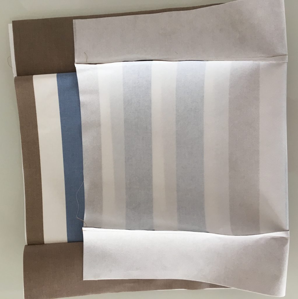 Sac Cabas à rayures bleues - Le Basque - Maison Mallow - Made in France