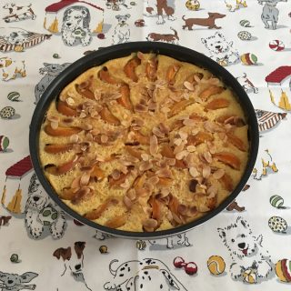 Clafoutis aux amandes.