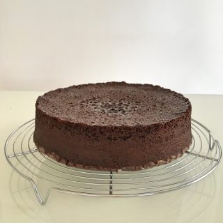 Gateau au chocolat cuit au micro ondes.