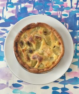 Tarte a la rhubarbe