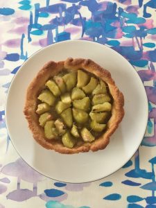 Tarte a la rhubarbe