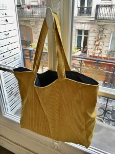 Coudre un sac XXL: tutoriel - Chez