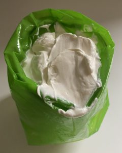 Pocher la chantilly du mont blanc