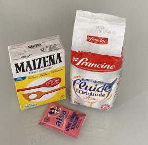 Farine maizena et levure chimique